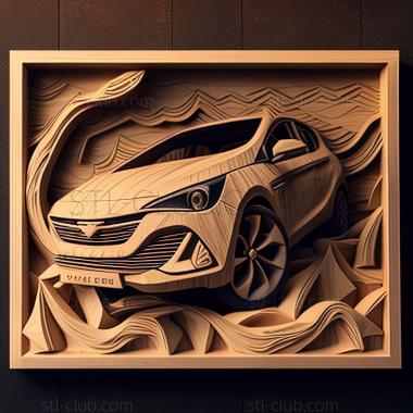 3D model Opel Astra K (STL)